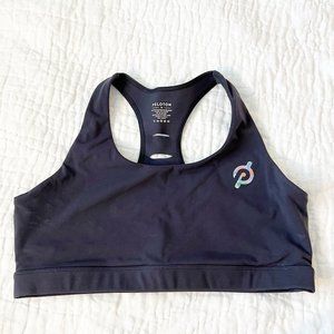 Peloton Go Further Sports Bra Size 1X | Blue Racerback Sports Bra